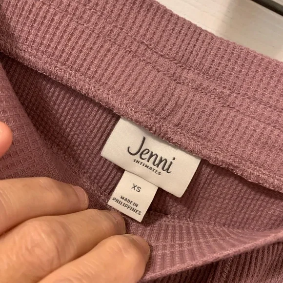 Jenni NWT’s lounge pants (31” inseam) w/pockets; faux snaps in fro… - Picture 6 of 8